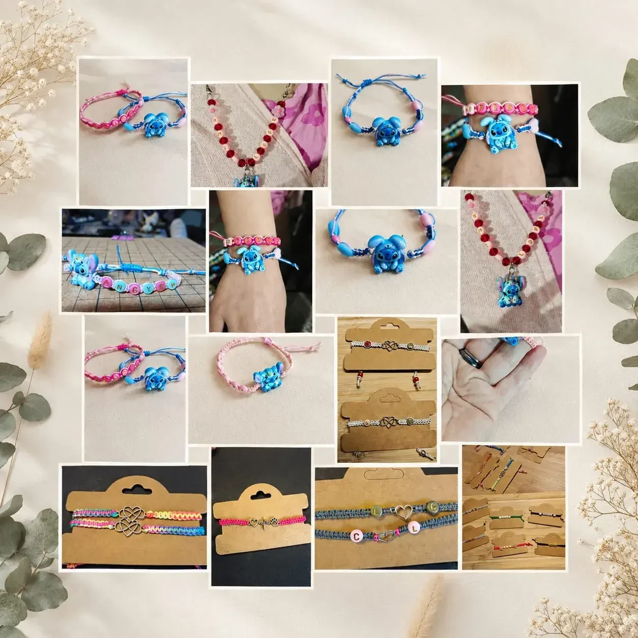 Bracelets prénoms personnalisés Maison de Krikri
